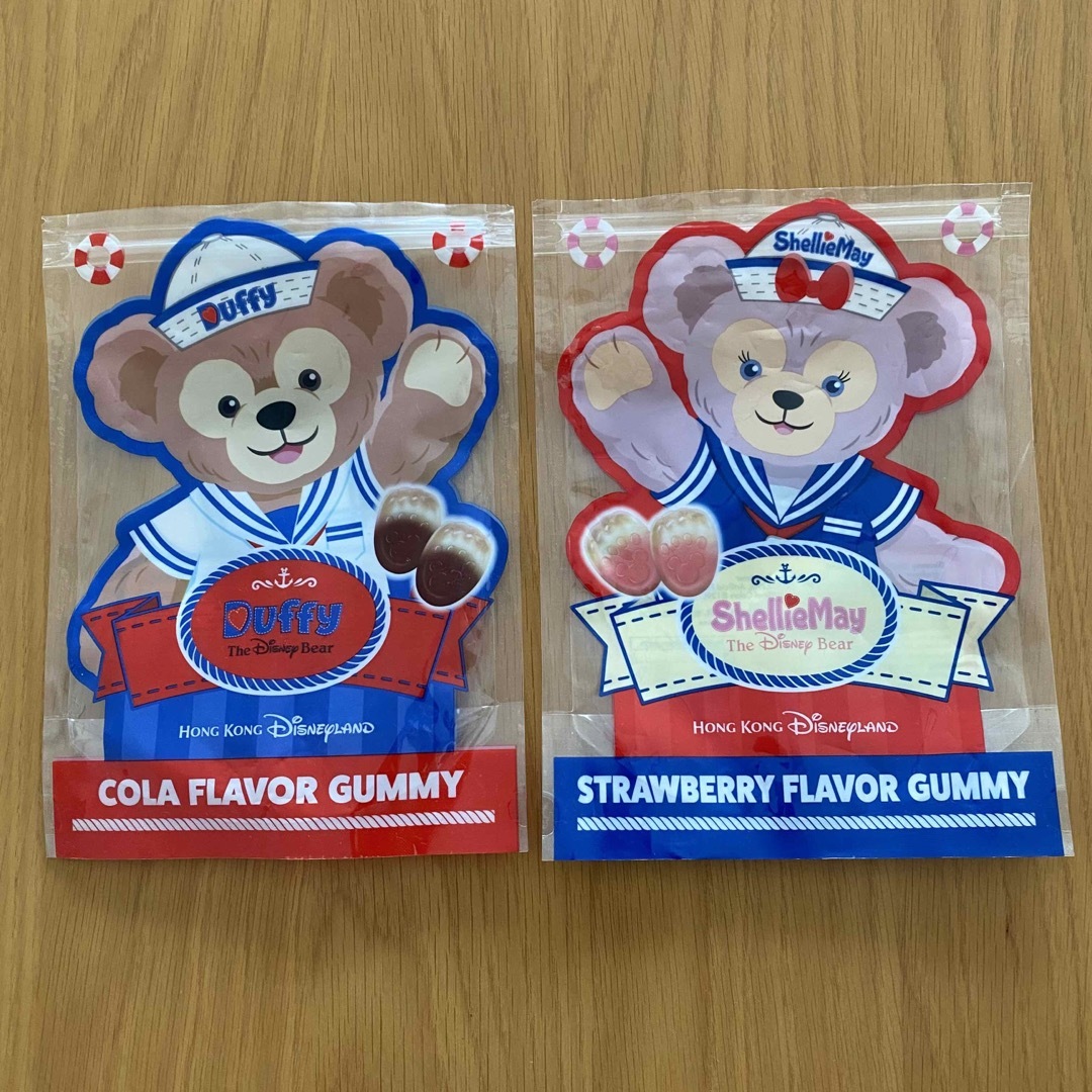ダッフィー - 香港ディズニー ダッフィー シェリーメイ お菓子袋 2点