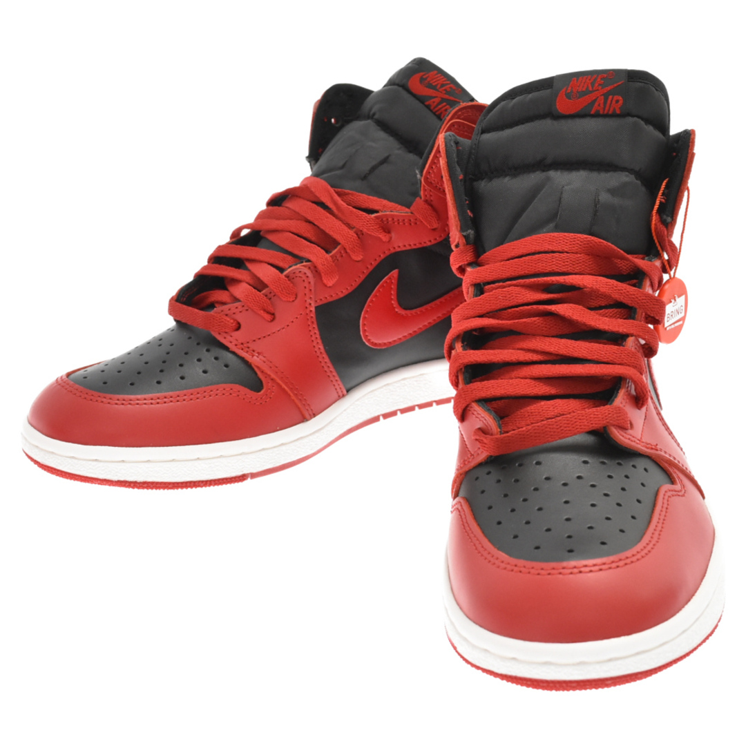 NIKE AIR JORDAN 1 HIGH`85 Varsity Red BQ4422-600 ナイキ エアジョーダン1 バーシティレッド ハイカットスニーカー サイズUS8(26cm)【200325】【新古品】【me04】