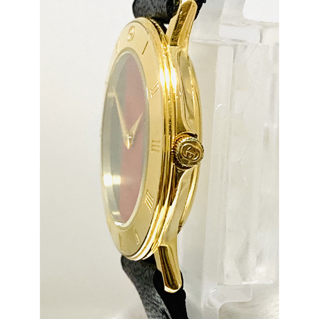 Gucci - 良品! GUCCI グッチ 電池新品交換済み レディース腕時計