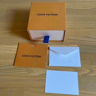 ルイヴィトン(LOUIS VUITTON)のルイビトン　空箱＆メッセージカード(ラッピング/包装)