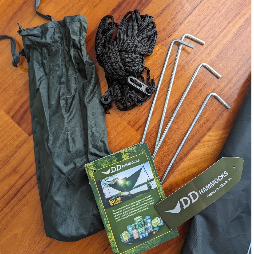 DD Hammocks DDタープ 4X4 正方形 (Olive green) テント/タープ