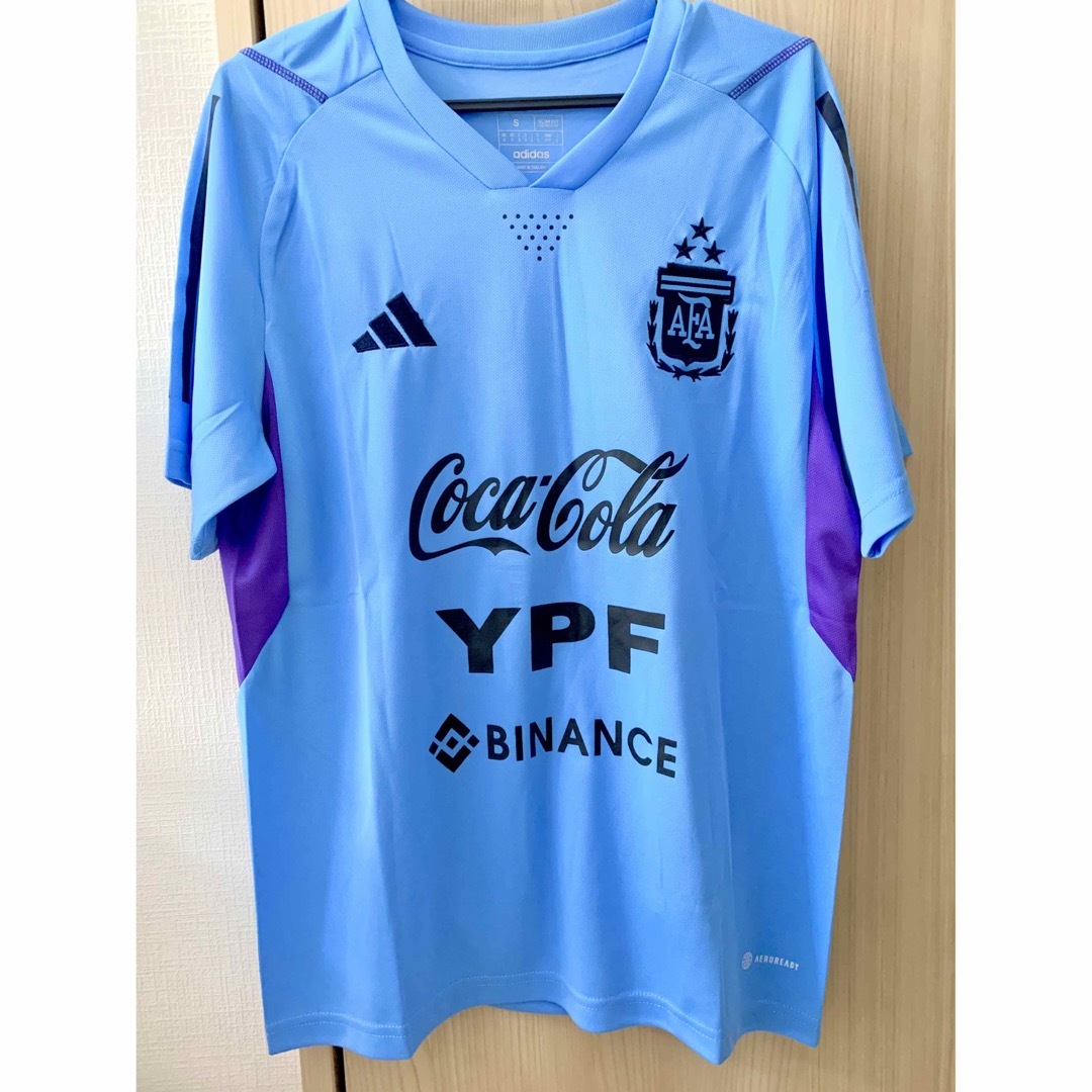 アルゼンチン代表　練習着　トレーニングシャツ　Sサイズ