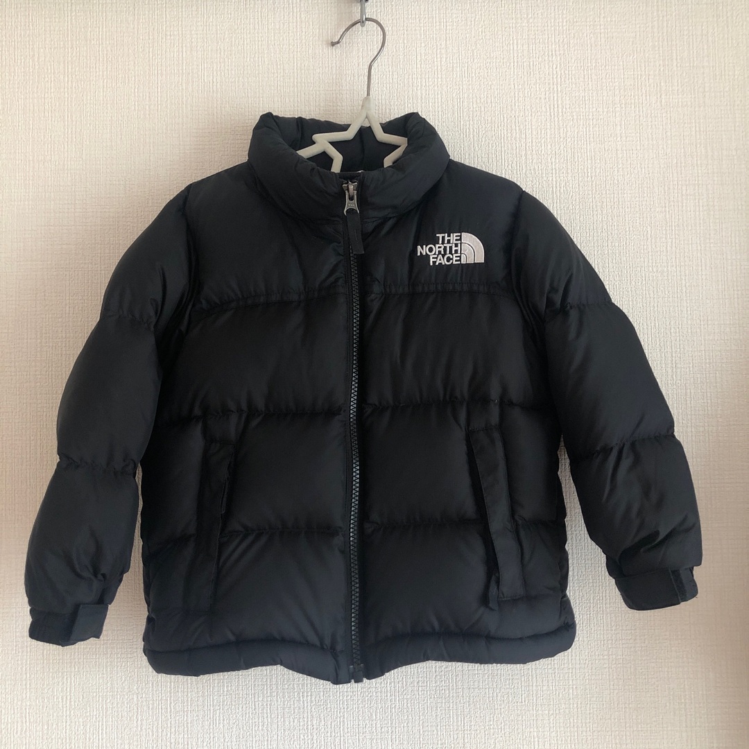 THE NORTH FACE(ザノースフェイス)の美品！ノースフェイス　キッズ　ヌプシダウンジャケット　100 キッズ/ベビー/マタニティのキッズ服男の子用(90cm~)(ジャケット/上着)の商品写真