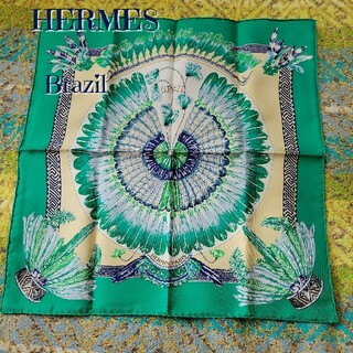 Hermes - 未使用 レア 稀少 HERMES エルメス シルク スカーフ カレ45