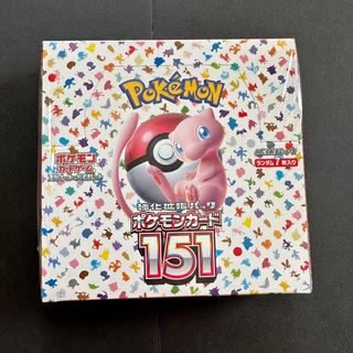 ポケモン(ポケモン)のポケモンカードゲーム　ポケモンカード151　シュリンク付　新品未開封BOX(Box/デッキ/パック)