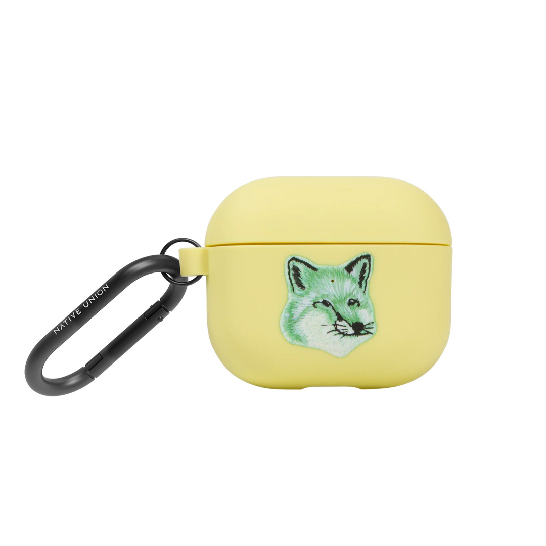 MAISON KITSUNE Air pods case イエロー