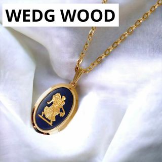 ウェッジウッド(WEDGWOOD)の美品　WEDGWOOD ウェッジウッド　ジャスパーウェア　ペンダント　ネックレス(ネックレス)