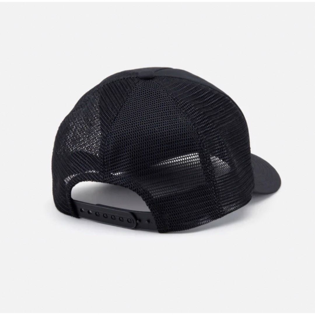 NEIGHBORHOOD LOGO PRINT MESH CAP BLACK