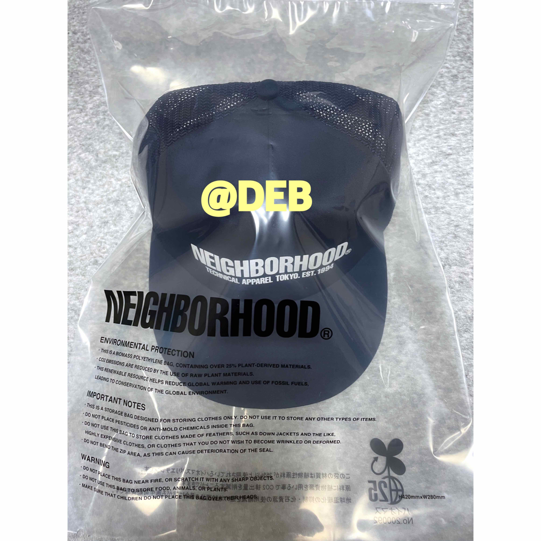 好評国産 NEIGHBORHOOD - NEIGHBORHOOD LOGO PRINT MESH CAP