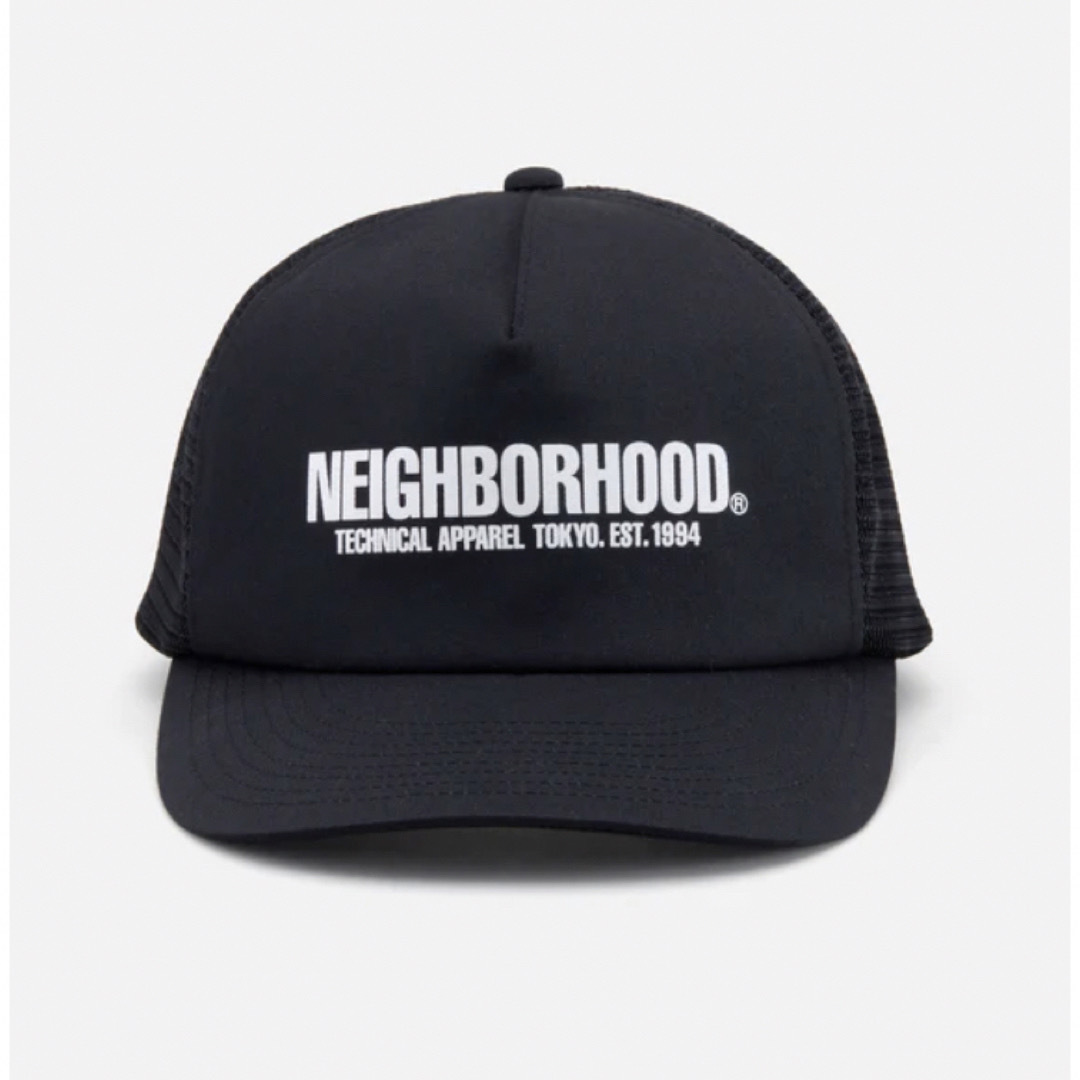 NEIGHBORHOOD LOGO PRINT MESH CAP OLIVE www.krzysztofbialy.com