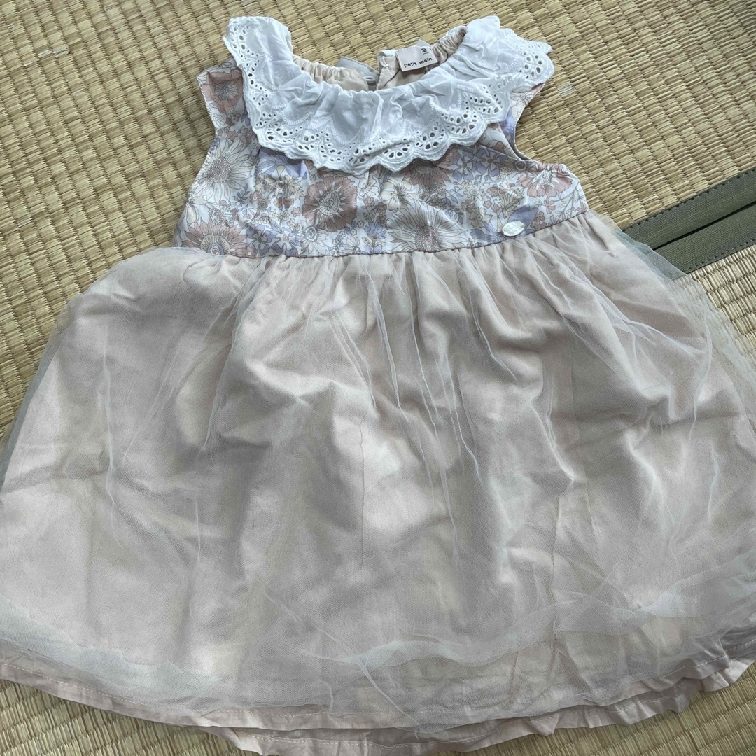 petit main(プティマイン)の子ども服　女の子 キッズ/ベビー/マタニティのキッズ服女の子用(90cm~)(ワンピース)の商品写真