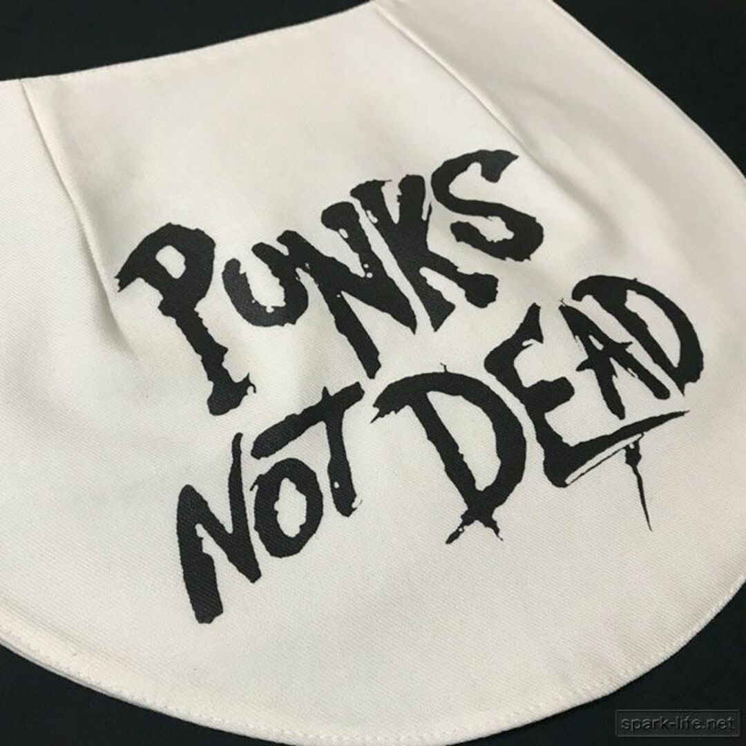 ☆再入荷☆PUNKS NOT DEAD★パンクロック バムフラップ(WH) メンズのファッション小物(その他)の商品写真