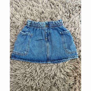 ザラキッズ(ZARA KIDS)のZARA キッズ　デニムスカート　86(スカート)