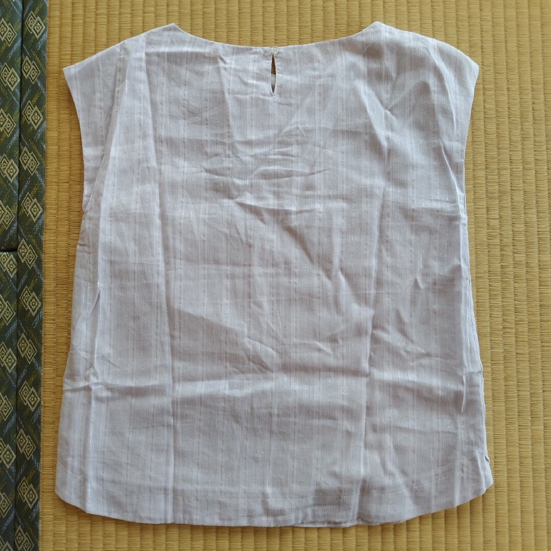 Techichi(テチチ)のTechichi　ラメストライプブラウス レディースのトップス(シャツ/ブラウス(半袖/袖なし))の商品写真