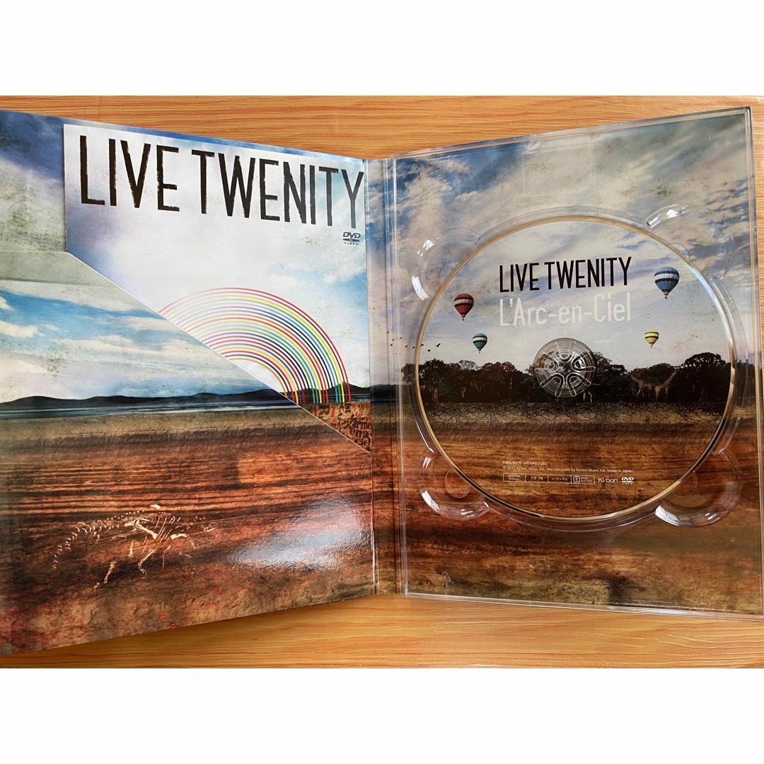 L'Arc～en～Ciel(ラルクアンシエル)のLIVE　TWENITY DVD エンタメ/ホビーのDVD/ブルーレイ(ミュージック)の商品写真