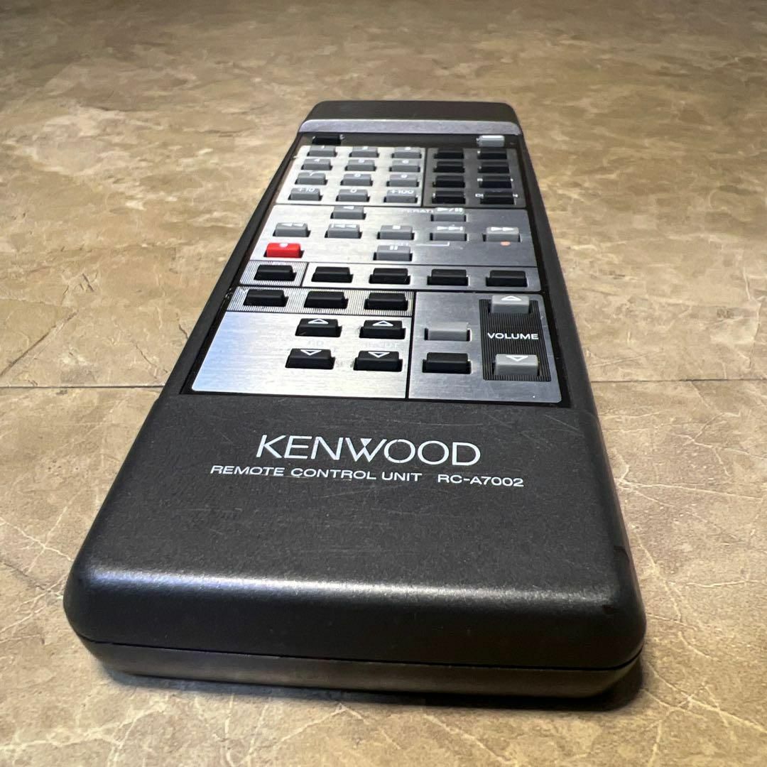 KENWOOD　オーディオ用リモコン　RC-A7002