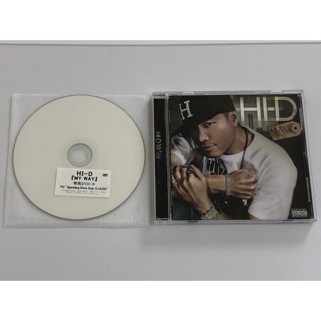★非売品DVDあり★HI-D CD『MY WAY』  エンタメ/ホビーのCD(R&B/ソウル)の商品写真