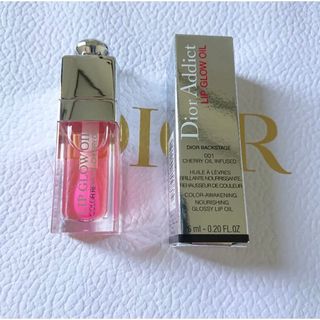 クリスチャンディオール(Christian Dior)のDior Addict LIP GLOW OIL 001 PINK(リップケア/リップクリーム)