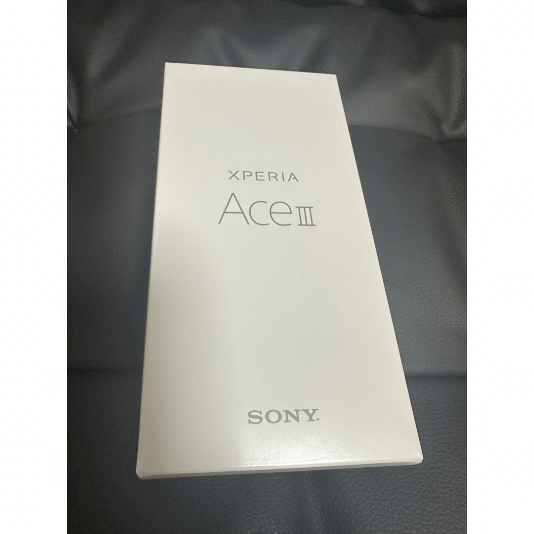 SONY XPERIA Ace iii SOG08 ブルー　新品未使用 匿名配送