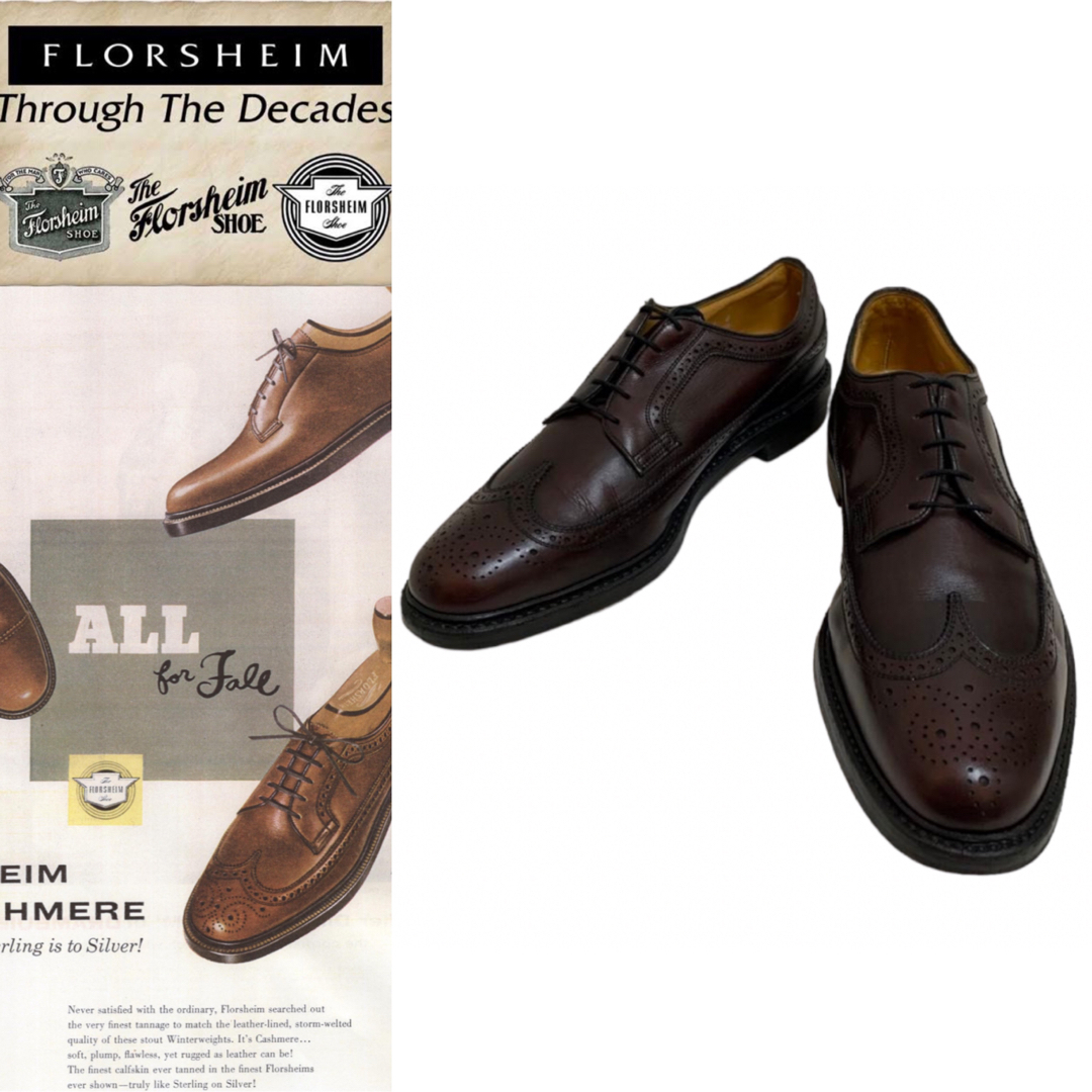 FLORSHEIM IMPERIAL 90s USA製 KENMOOR 10Dの通販 by akasi's shop｜ラクマ