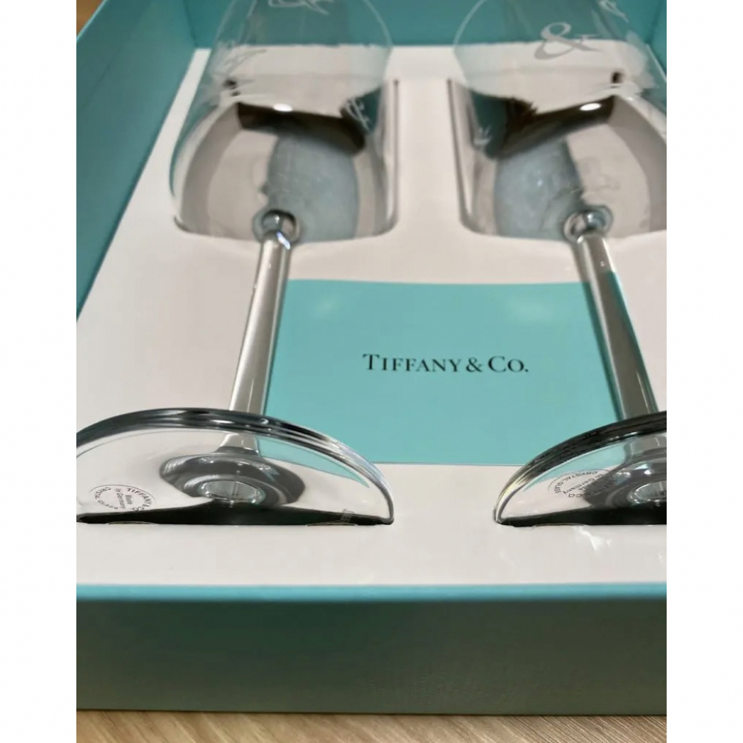 Tiffany & Co.(ティファニー)のティファニー　アンパーサンド　アンパサンド　ワイングラス　新品　未使用 インテリア/住まい/日用品のキッチン/食器(グラス/カップ)の商品写真