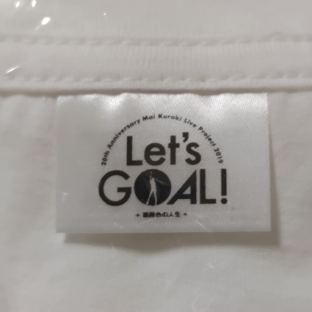 倉木麻衣Let's GOAL!薔薇色の人生2019会場限定Tシャツ白×赤Mサイズ 6