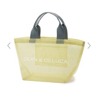 ディーンアンドデルーカ(DEAN & DELUCA)のDEAN & DELUCA　メッシュトートバッグ　シトラスイエローＳサイズ(トートバッグ)