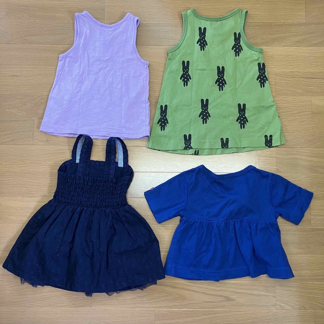 Disney(ディズニー)の女の子用 夏服まとめ売り90㎝〜100㎝ 16点セット キッズ/ベビー/マタニティのキッズ服女の子用(90cm~)(Tシャツ/カットソー)の商品写真