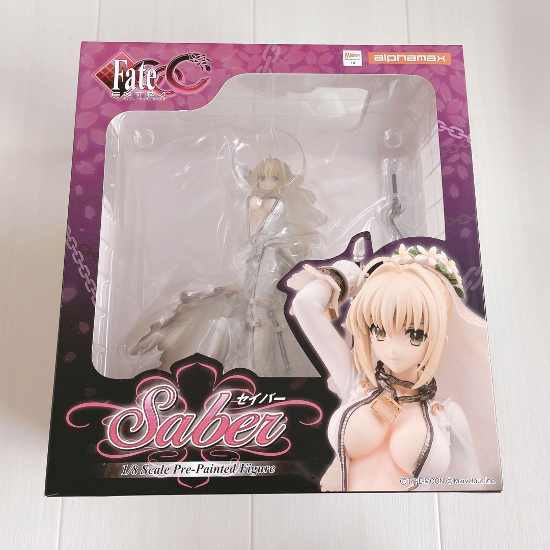 セイバー Fate/EXTRA CCC(フェイト/エクストラCCC) 1/8 完成品 フィギュア アルファマックス