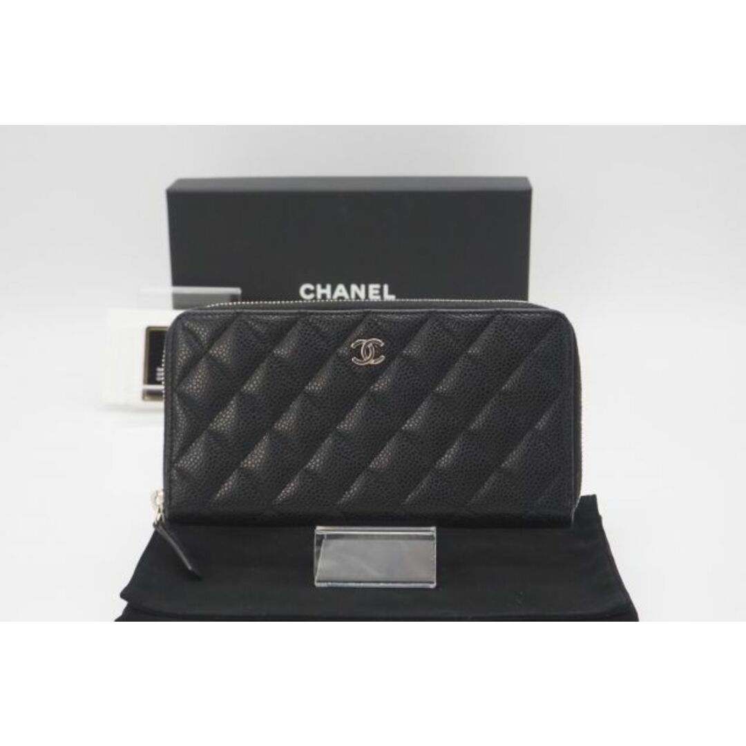 CHANEL シャネル ラウンドファスナー長財布