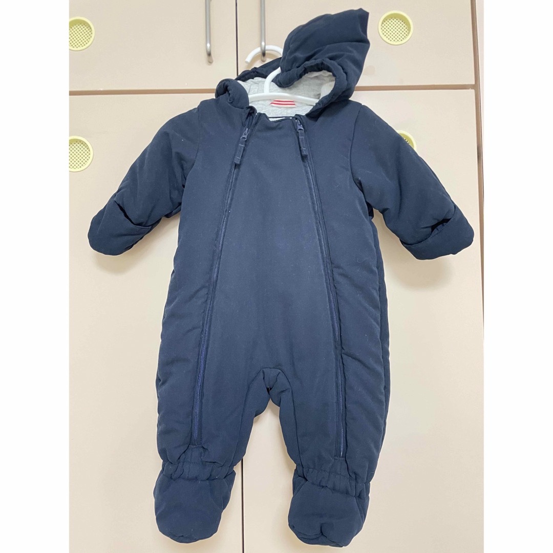 PETIT BATEAU ダブルファスナーカバーオール　6m