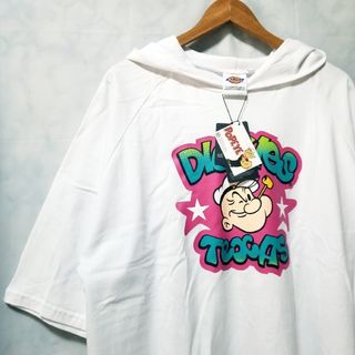 ディッキーズ(Dickies)のDickies  &  POPEYE　新品　パーカー　XL　訳あり(パーカー)