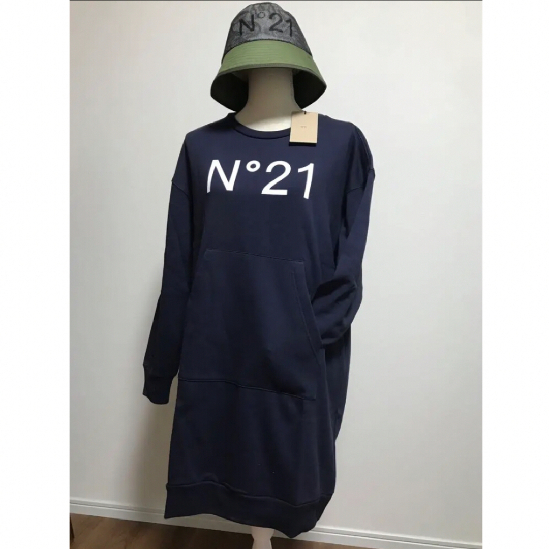 N°21(ヌメロヴェントゥーノ)の【1点のみ再入荷】　N°21 ヌメロヴェントゥーノ バケットハット 　54cm レディースの帽子(ハット)の商品写真