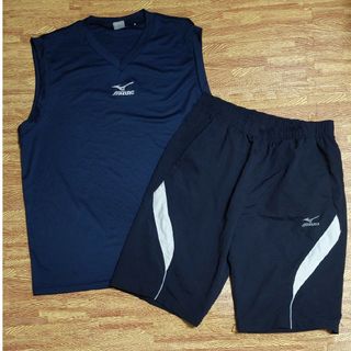 ミズノ(MIZUNO)のミズノ　上下セット(ショートパンツ)