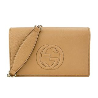 グッチ(Gucci)の新品 グッチ GUCCI ショルダーバッグ ソーホー ローズベージュ(ショルダーバッグ)