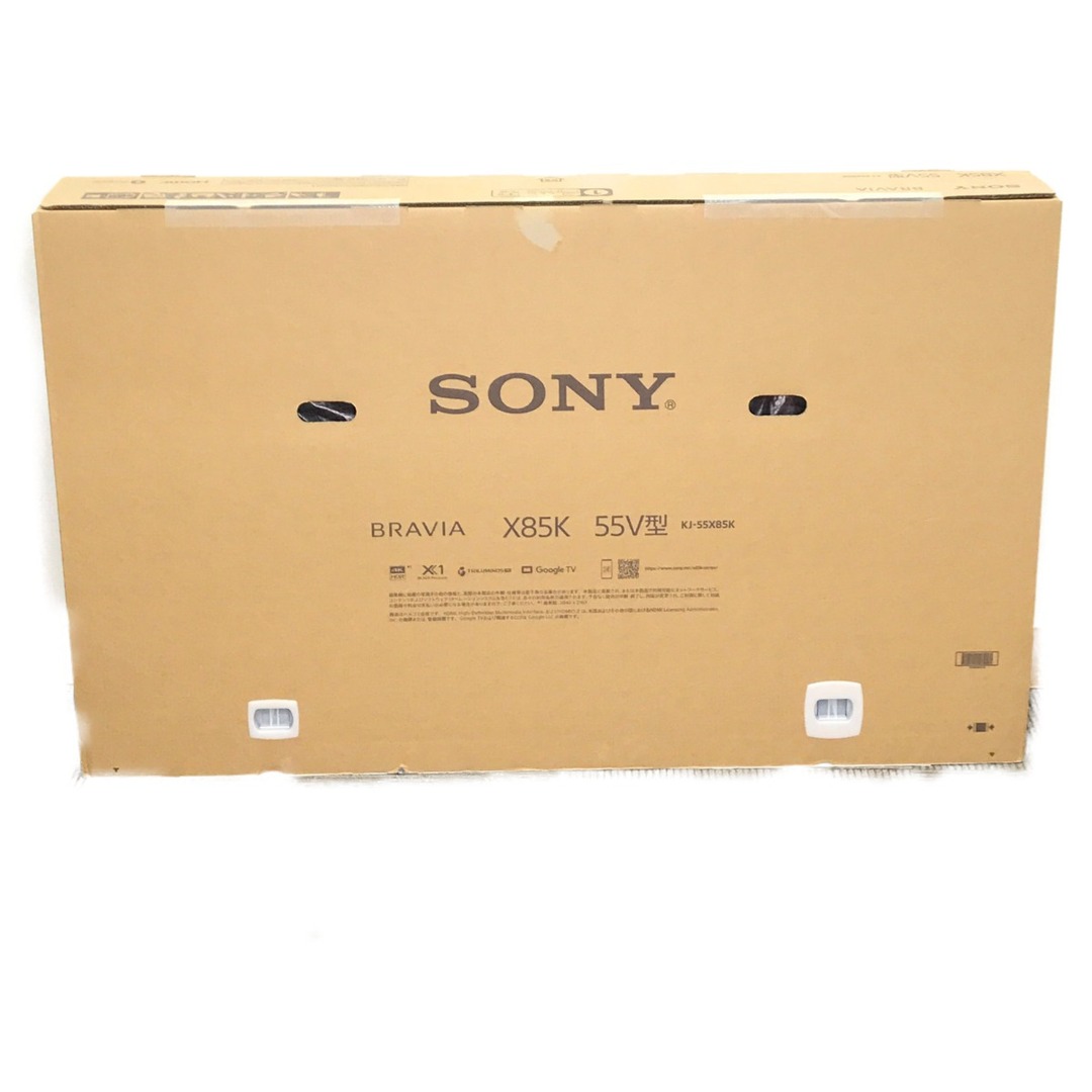 SONY(ソニー)の▼▼SONY ソニー 液晶テレビ BRAVIA 55V型 55インチ 2022年製 KJ-55X85K ブラック スマホ/家電/カメラのテレビ/映像機器(その他)の商品写真