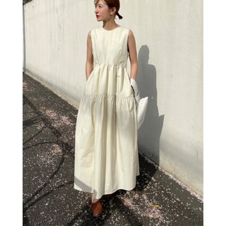 クラネ(CLANE)のclane SOLID TIERED ONEPIECE(ロングワンピース/マキシワンピース)