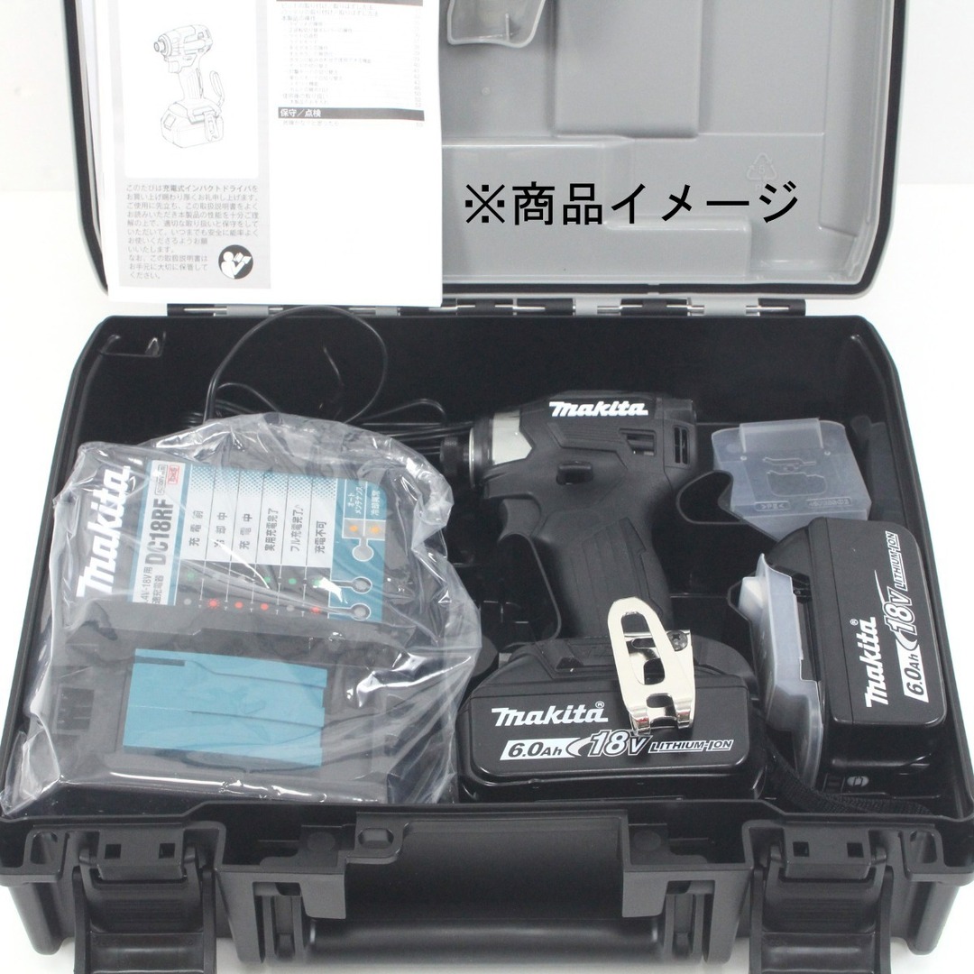 Makita(マキタ)の$$MAKITA マキタ 充電式インパクトドライバ TD173DRGXB ブラック 18V 6.0Ah 未開封・ インテリア/住まい/日用品のインテリア/住まい/日用品 その他(その他)の商品写真