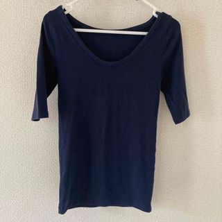 ギャップ(GAP)のGAP ネイビー　半袖　Tシャツ　サイズ　XXS(Tシャツ(半袖/袖なし))