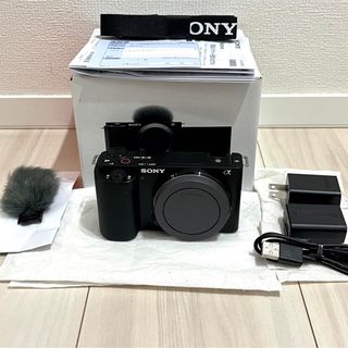 SONY - 美品 VLOGCAM ZV-E10 ボディ ブラックの通販 by カツヲ's shop
