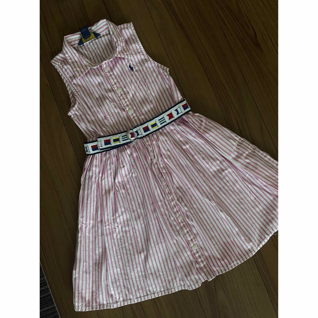 Ralph Lauren(ラルフローレン)のラルフローレン　キッズワンピース キッズ/ベビー/マタニティのキッズ服女の子用(90cm~)(ワンピース)の商品写真