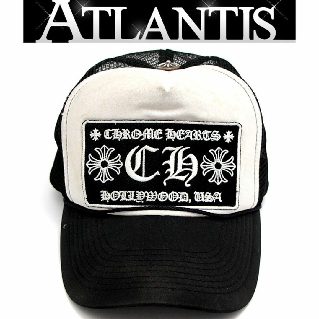 Chrome Hearts - クロムハーツ トラッカー キャップ CH帽子 メンズ 黒