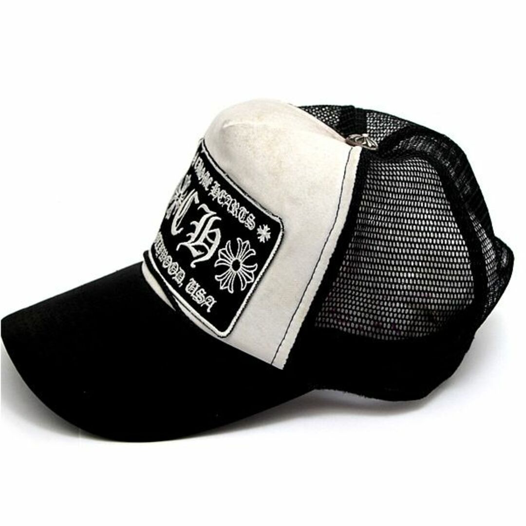 Chrome Hearts - クロムハーツ トラッカー キャップ CH帽子 メンズ 黒
