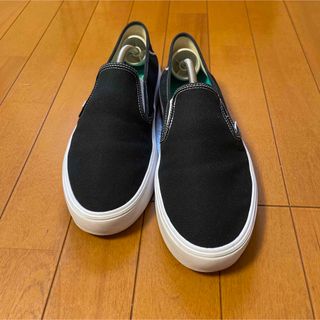 ヴァンズ(VANS)の【美品】VANS SLIP ON SF V98 ブラック(スニーカー)