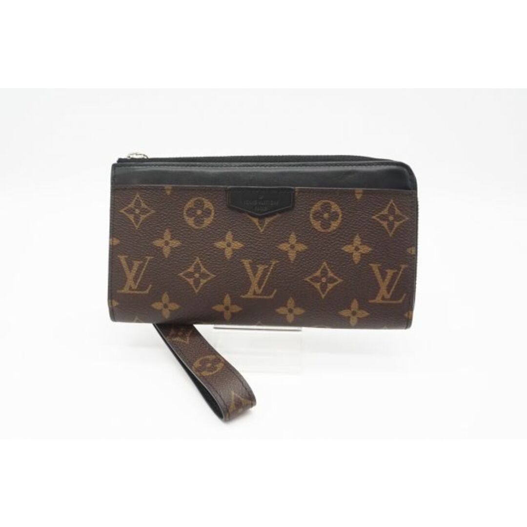 LOUIS VUITTON ルイヴィトン モノグラム マカサー ジッピードラゴンヌ L字ファスナー 長財布 M69407 ブラウン/ブラック by