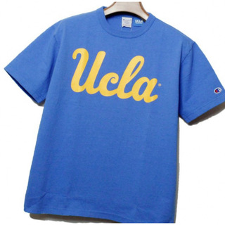 チャンピオン(Champion)の【新品】Champion T1011 カレッジtシャツ UCLA ラバープリント(Tシャツ/カットソー(半袖/袖なし))