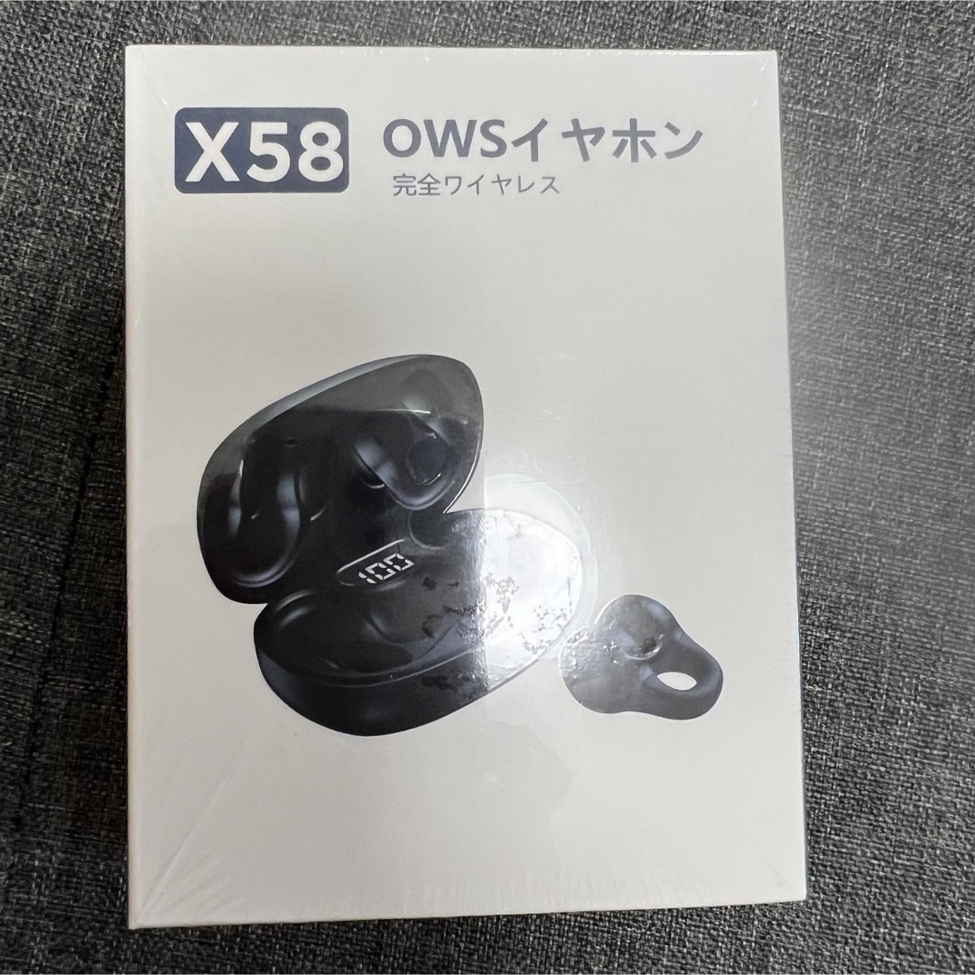 【⭐️ラスト1点⭐️】Bluetooth5.3 ワイヤレスイヤホン イヤーカフ スマホ/家電/カメラのオーディオ機器(ヘッドフォン/イヤフォン)の商品写真