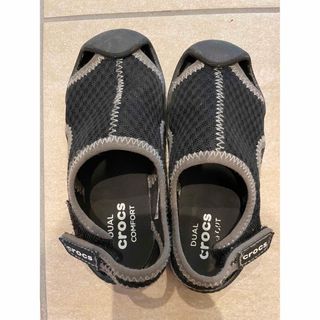 クロックス(crocs)のクロックス　サンダル　17.5cm C10 プール　海　靴　スリッパ(サンダル)