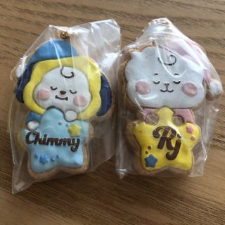 ビーティーイシビル(BT21)のBT21 バンダイ　チャームコット　チミー　ＲＪ(キャラクターグッズ)