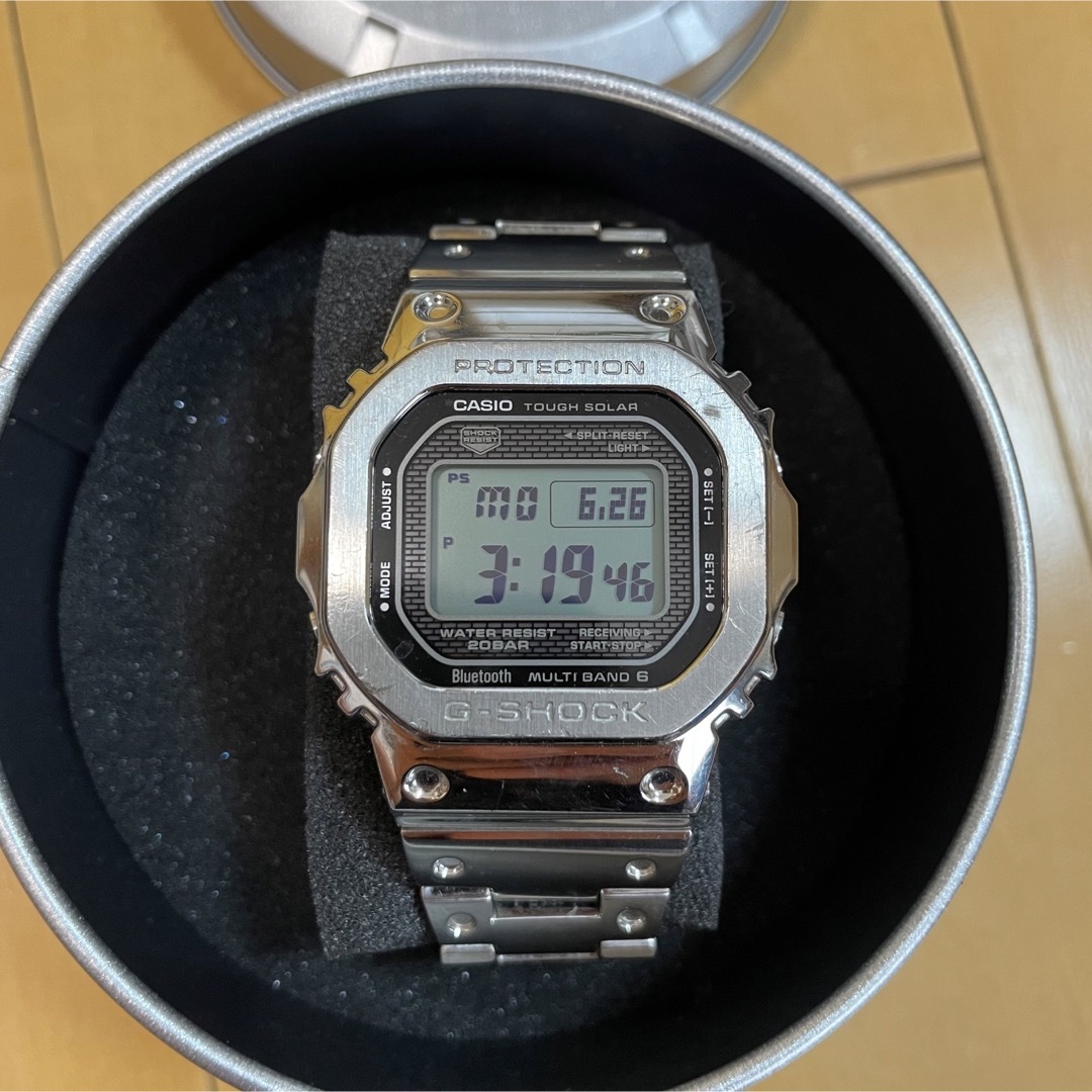 G-SHOCK(ジーショック)のGMW-B5000D-1JF g-shock フルメタル メンズの時計(腕時計(デジタル))の商品写真